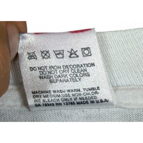 Vintage 90s Thurgood Marshall Tribute T Shirt Adult XL White Single Stitch - Picture 10 of 16